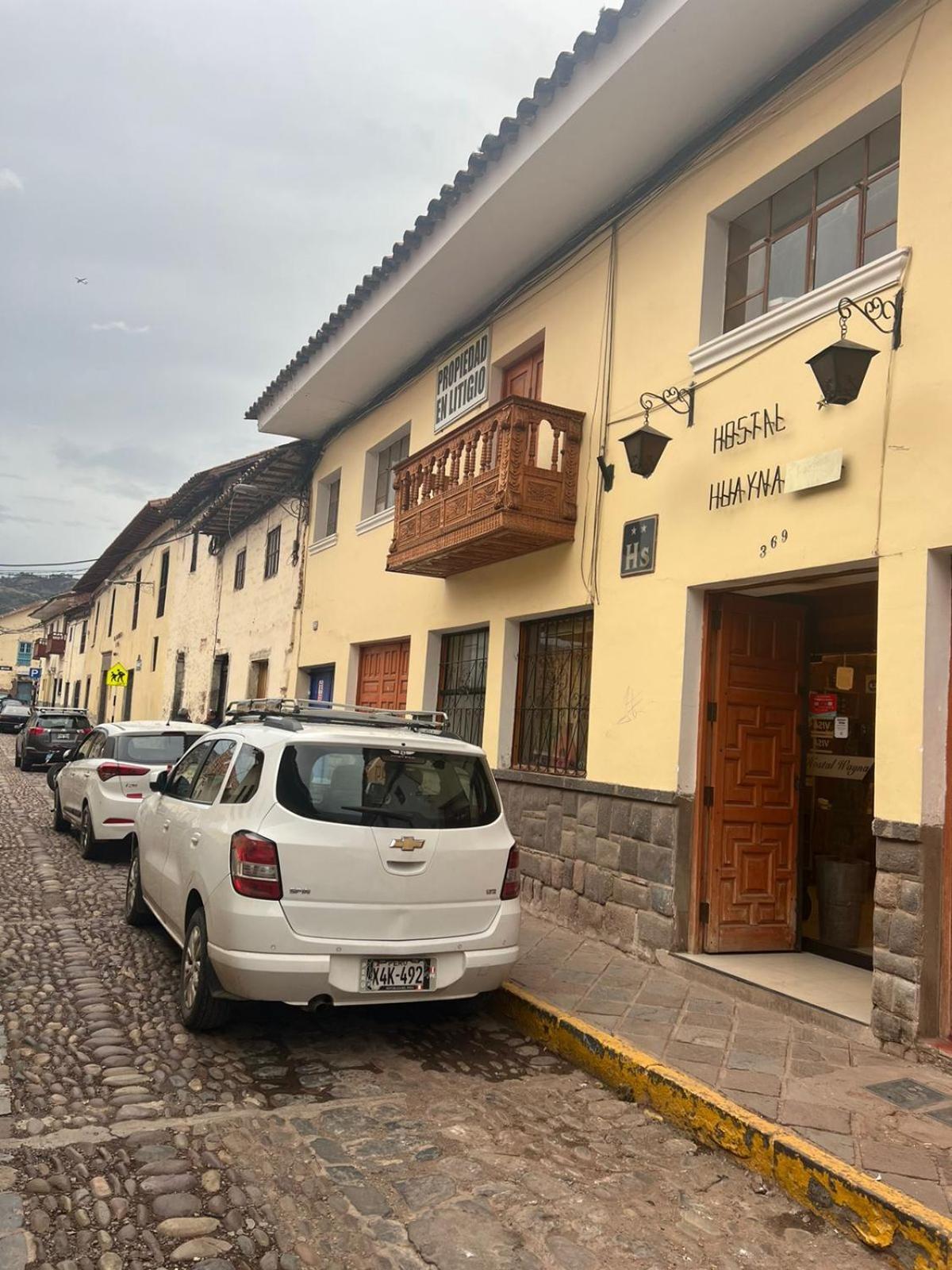 Hostal Huayna House Go Cuzco Buitenkant foto